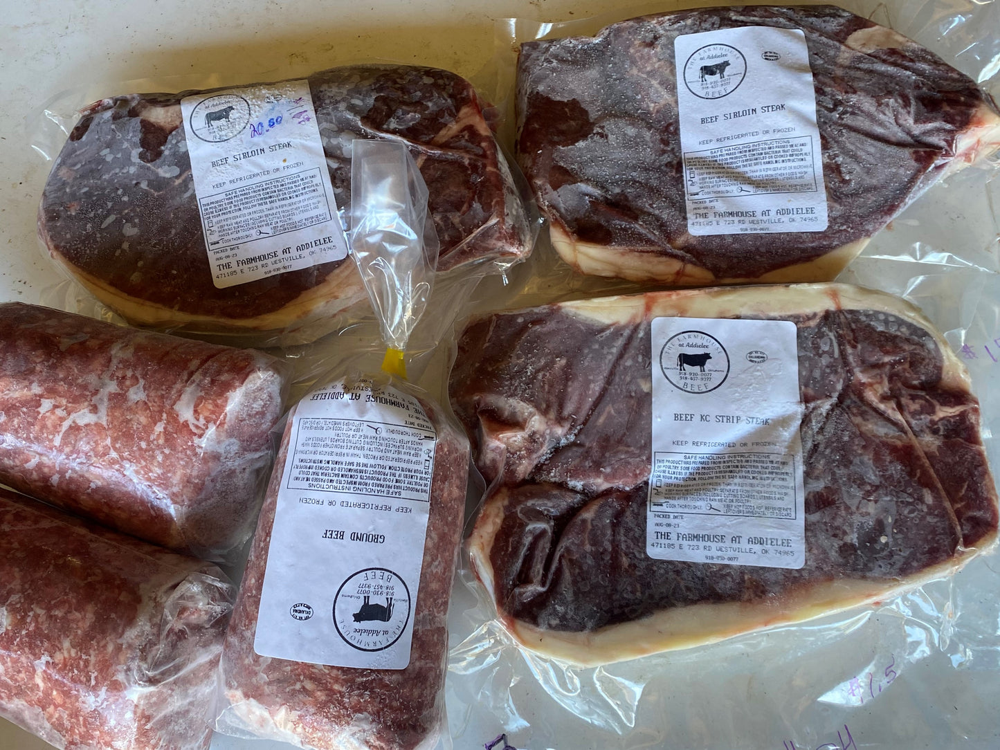 Whole Beef $2000 DEPOSIT ONLY DECEMBER 2025 (Grass-fed, approx. 360 lbs. of beef)